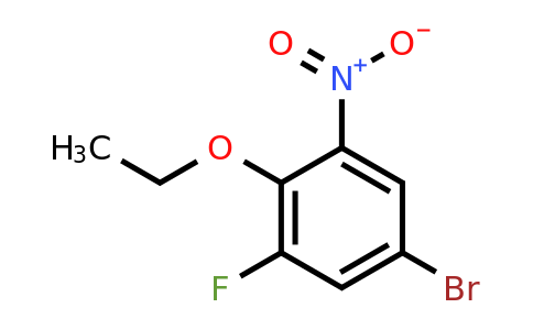 1807169-79-4 | 1-Bromo-4-ethoxy-3-fluoro-5-nitrobenzene