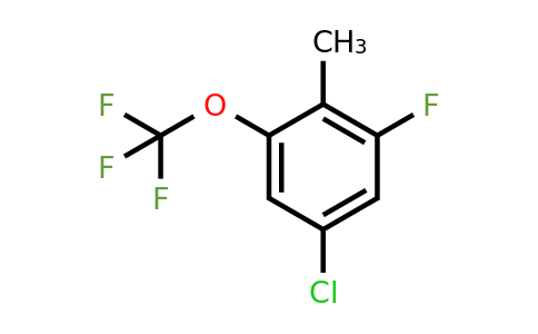 1807170-10-0 | 4-Chloro-2-fluoro-6-(trifluoromethoxy)toluene