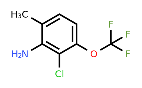 1807170-43-9 | 2-Chloro-6-methyl-3-(trifluoromethoxy)aniline