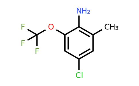 1807170-47-3 | 4-Chloro-2-methyl-6-(trifluoromethoxy)aniline