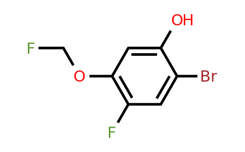 1807170-57-5 | 2-Bromo-4-fluoro-5-(fluoromethoxy)phenol