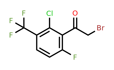 1807170-70-2 | 2'-Chloro-6'-fluoro-3'-(trifluoromethyl)phenacyl bromide