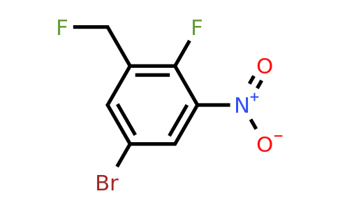 1807170-72-4 | 1-Bromo-4-fluoro-3-fluoromethyl-5-nitrobenzene