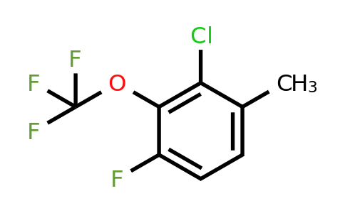 1807170-81-5 | 2-Chloro-4-fluoro-3-(trifluoromethoxy)toluene
