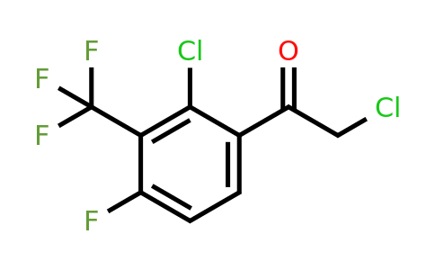 1807170-93-9 | 2'-Chloro-4'-fluoro-3'-(trifluoromethyl)phenacyl chloride