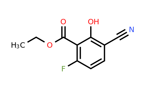 1807171-20-5 | Ethyl 3-cyano-6-fluoro-2-hydroxybenzoate