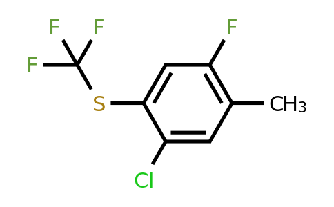 1807171-69-2 | 5-Chloro-2-fluoro-4-(trifluoromethylthio)toluene