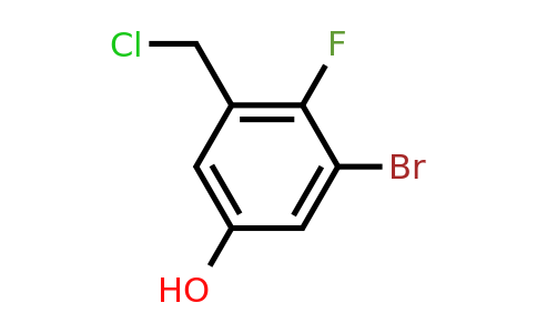 1807172-49-1 | 3-Bromo-2-fluoro-5-hydroxybenzyl chloride