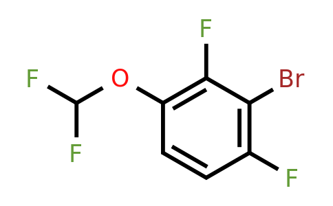 1807172-54-8 | 1-Bromo-2,6-difluoro-3-(difluoromethoxy)benzene