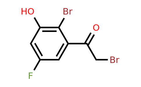 1807172-65-1 | 2'-Bromo-5'-fluoro-3'-hydroxyphenacyl bromide
