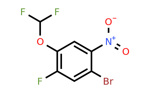 1807172-74-2 | 1-Bromo-4-difluoromethoxy-5-fluoro-2-nitrobenzene
