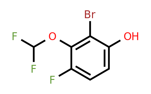 1807172-84-4 | 2-Bromo-3-difluoromethoxy-4-fluorophenol