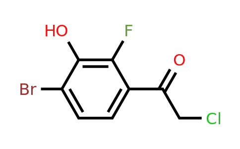 1807172-89-9 | 4'-Bromo-2'-fluoro-3'-hydroxyphenacyl chloride