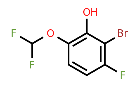 1807172-91-3 | 2-Bromo-6-difluoromethoxy-3-fluorophenol
