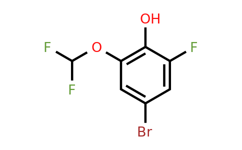 1807172-97-9 | 4-Bromo-2-difluoromethoxy-6-fluorophenol