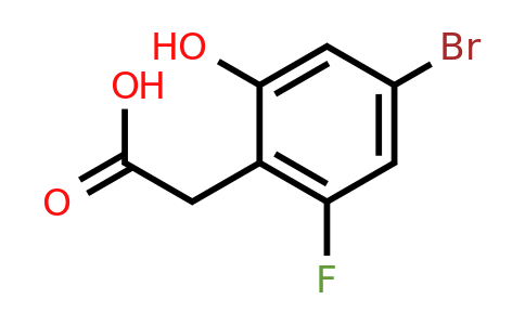 1807173-03-0 | 4-Bromo-2-fluoro-6-hydroxyphenylacetic acid