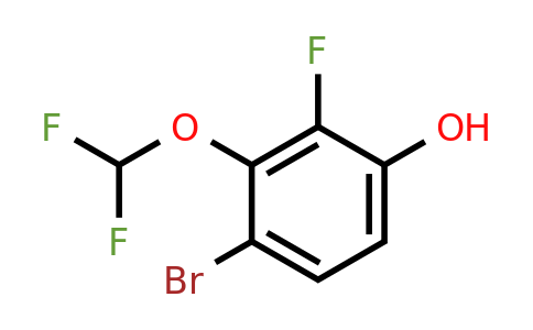 1807173-08-5 | 4-Bromo-3-difluoromethoxy-2-fluorophenol