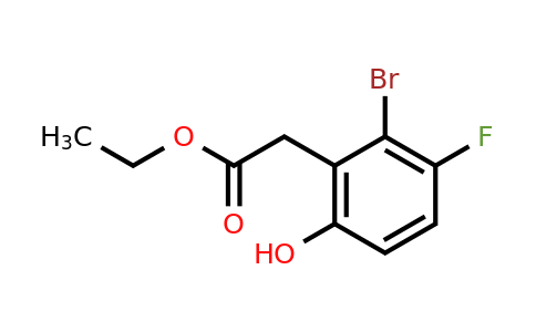 1807173-10-9 | Ethyl 2-bromo-3-fluoro-6-hydroxyphenylacetate