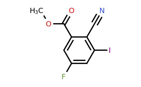 1807173-12-1 | Methyl 2-cyano-5-fluoro-3-iodobenzoate