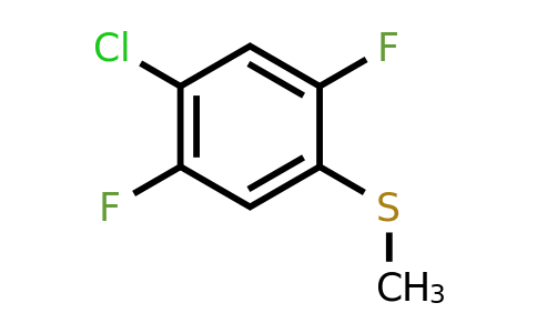 1807173-13-2 | 4-Chloro-2,5-difluorothioanisole