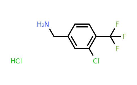1807173-18-7 | 3-Chloro-4-(trifluoromethyl)benzylamine hydrochloride
