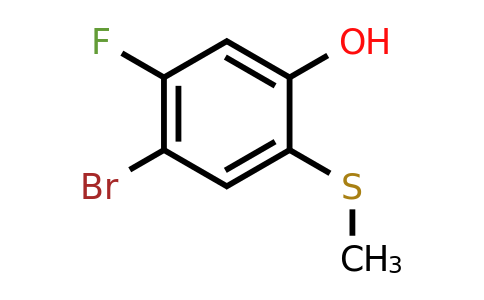 1807173-23-4 | 5-Bromo-4-fluoro-2-hydroxythioanisole