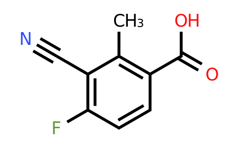1807173-79-0 | 3-Cyano-4-fluoro-2-methylbenzoic acid