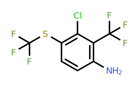 1807174-52-2 | 3-Chloro-2-trifluoromethyl-4-(trifluoromethylthio)aniline