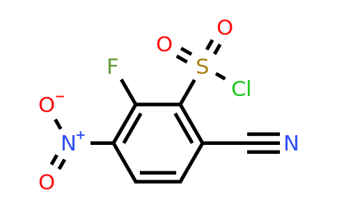 1807174-62-4 | 6-Cyano-2-fluoro-3-nitrobenzenesulfonylchloride