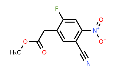 1807174-99-7 | Methyl 5-cyano-2-fluoro-4-nitrophenylacetate