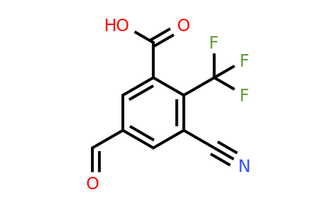 1807175-16-1 | 3-Cyano-5-formyl-2-(trifluoromethyl)benzoic acid