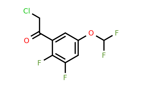 1807175-86-5 | 2',3'-Difluoro-5'-(difluoromethoxy)phenacyl chloride