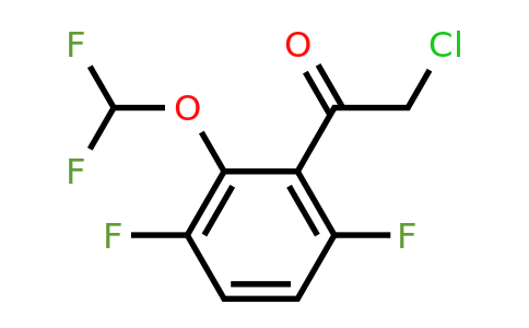 1807175-89-8 | 3',6'-Difluoro-2'-(difluoromethoxy)phenacyl chloride