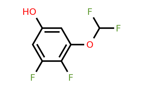 1807175-92-3 | 3,4-Difluoro-5-(difluoromethoxy)phenol