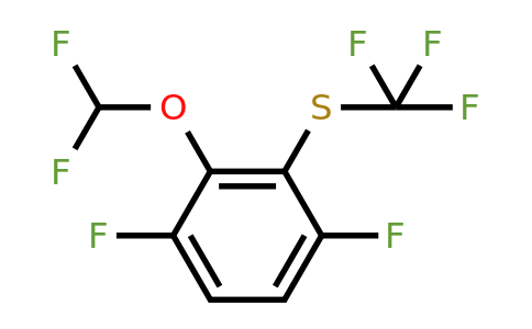 1807176-19-7 | 1,4-Difluoro-2-difluoromethoxy-3-(trifluoromethylthio)benzene
