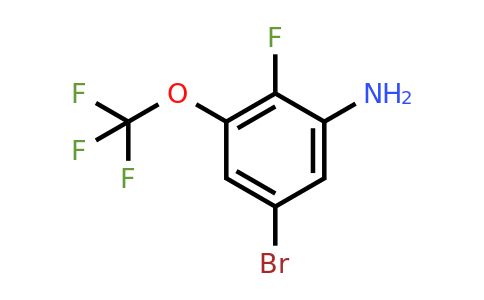 1807176-43-7 | 5-Bromo-2-fluoro-3-(trifluoromethoxy)aniline
