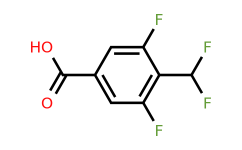1807176-85-7 | 3,5-Difluoro-4-(difluoromethyl)benzoic acid