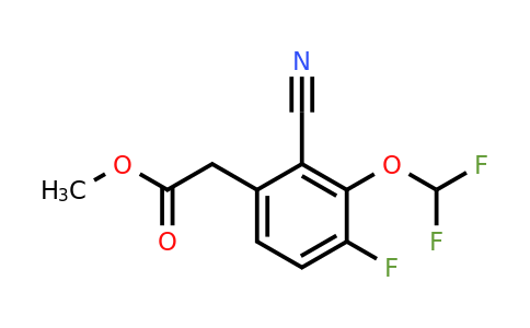 1807177-48-5 | Methyl 2-cyano-3-difluoromethoxy-4-fluorophenylacetate