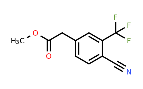 1807177-57-6 | Methyl 4-cyano-3-(trifluoromethyl)phenylacetate