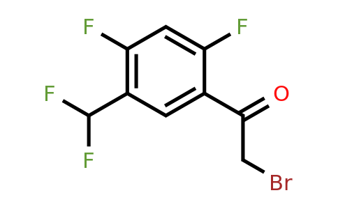1807177-83-8 | 2',4'-Difluoro-5'-(difluoromethyl)phenacyl bromide