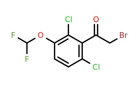 1807178-01-3 | 2',6'-Dichloro-3'-(difluoromethoxy)phenacyl bromide