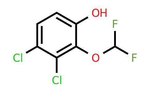 1807178-31-9 | 3,4-Dichloro-2-(difluoromethoxy)phenol
