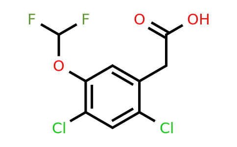 1807178-38-6 | 2,4-Dichloro-5-(difluoromethoxy)phenylacetic acid