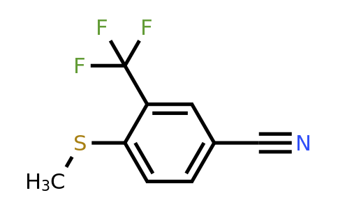 1807178-60-4 | 4-Cyano-2-(trifluoromethyl)thioanisole