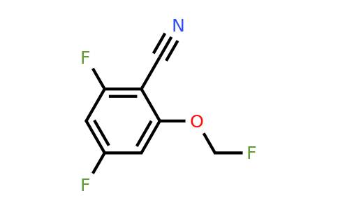 1807178-62-6 | 4,6-Difluoro-2-(fluoromethoxy)benzonitrile