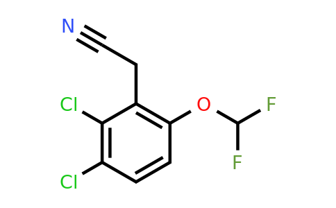 1807178-72-8 | 2,3-Dichloro-6-(difluoromethoxy)phenylacetonitrile