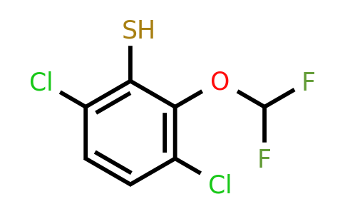 1807179-00-5 | 3,6-Dichloro-2-(difluoromethoxy)thiophenol