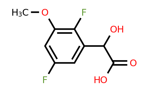 1807179-57-2 | 2,5-Difluoro-3-methoxymandelic acid