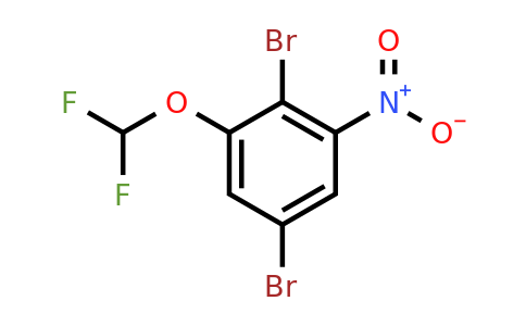 1807180-01-3 | 1,4-Dibromo-2-difluoromethoxy-6-nitrobenzene