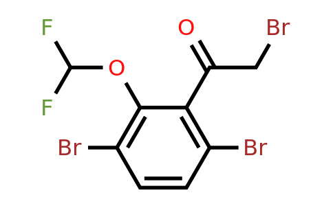 1807180-07-9 | 3',6'-Dibromo-2'-(difluoromethoxy)phenacyl bromide